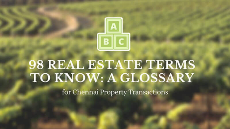 Real Estate Glossary